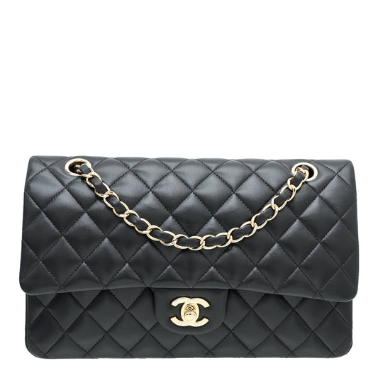 Chanel Black Classic Double Flap Bag