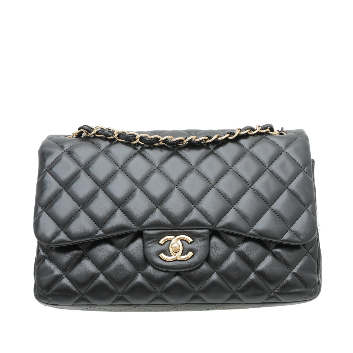 Chanel Black Classic Double Flap Bag