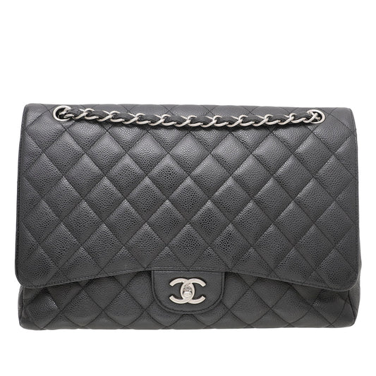 Chanel Black Classic Single Flap Bag