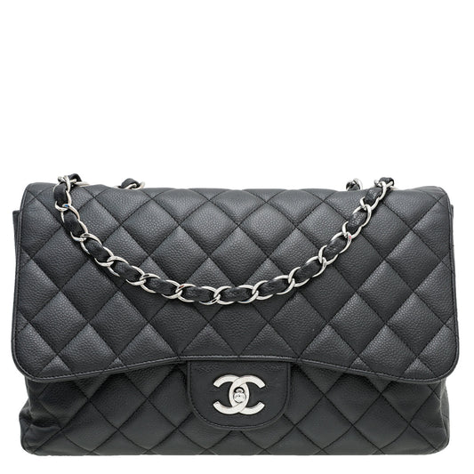 Chanel Black Classic Single Flap Bag