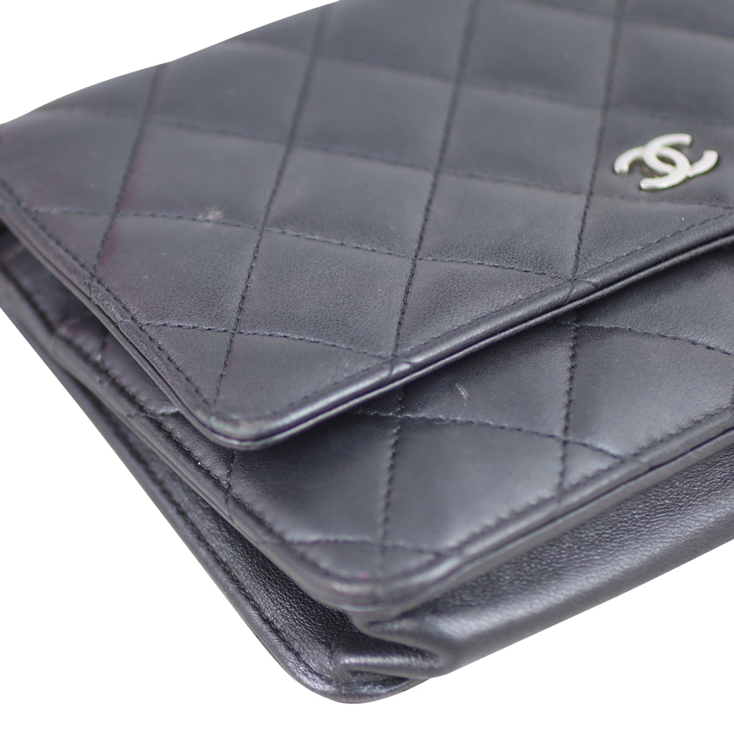 Chanel Classic Wallet on Chain | Black Lambskin Leather