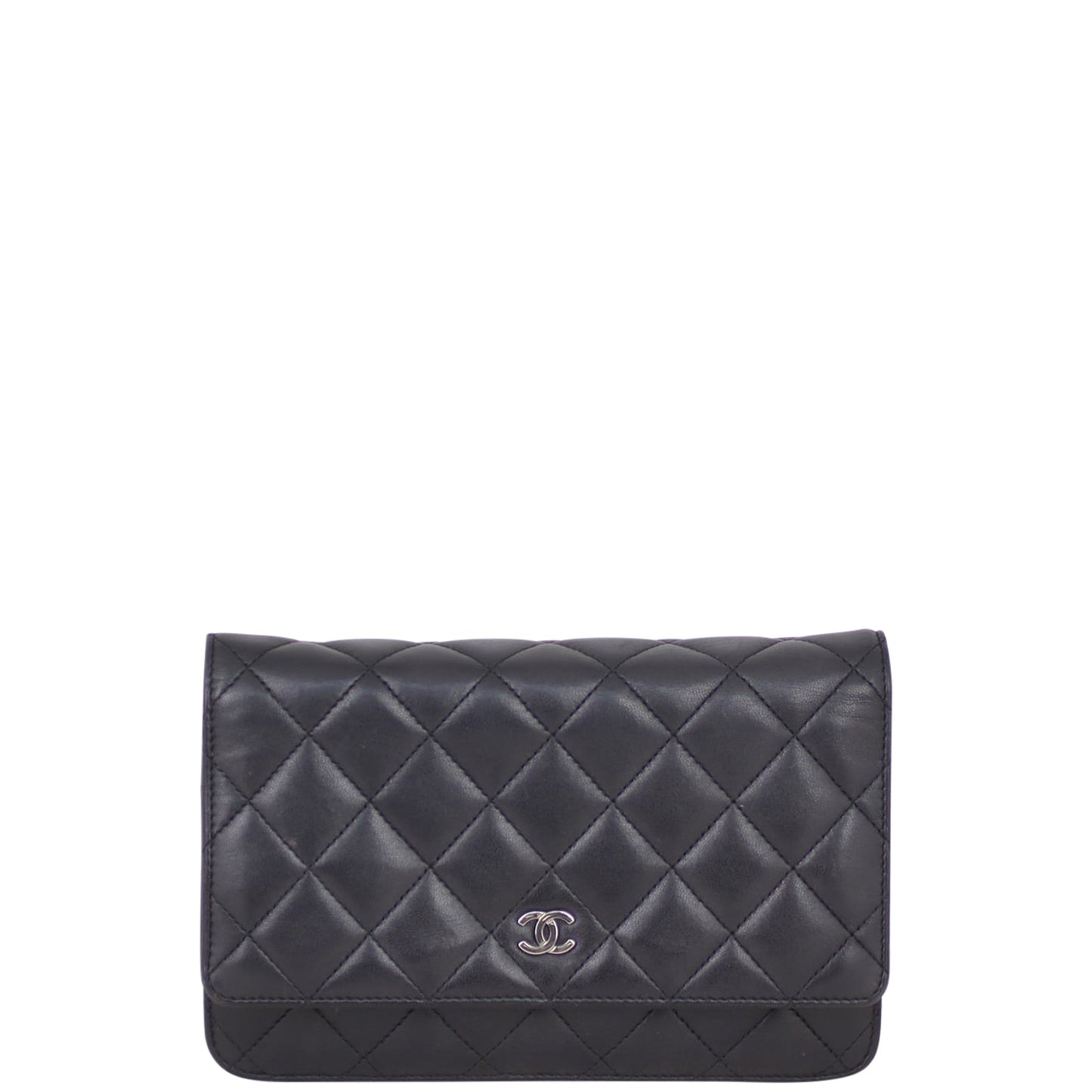 Chanel Classic Wallet on Chain | Black Lambskin Leather