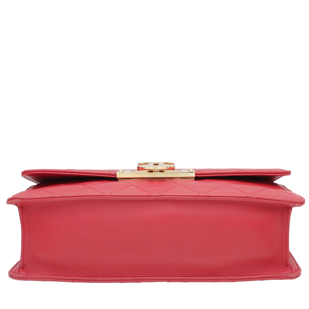 Chanel Red Golden Class Flap Bag