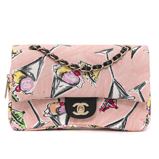 Chanel Pink Ice Cream Sundae Easy Flap Bag