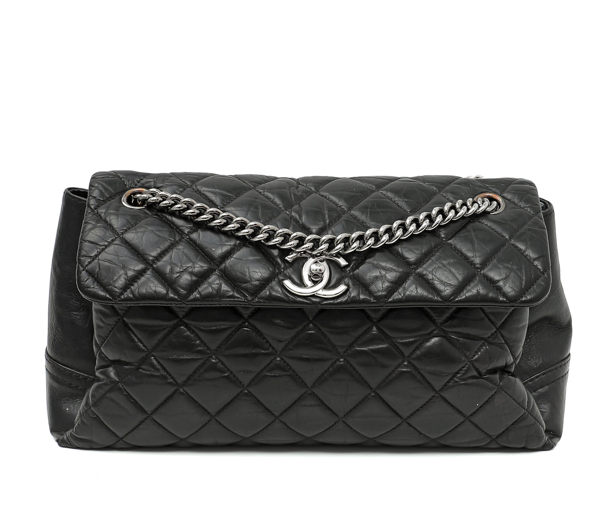 Chanel Black Lady Pearly Flap Bag