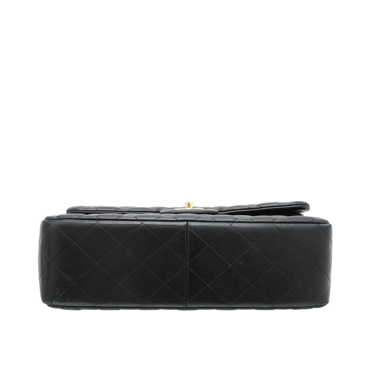 Chanel Black Double Flap Jumbo Bag