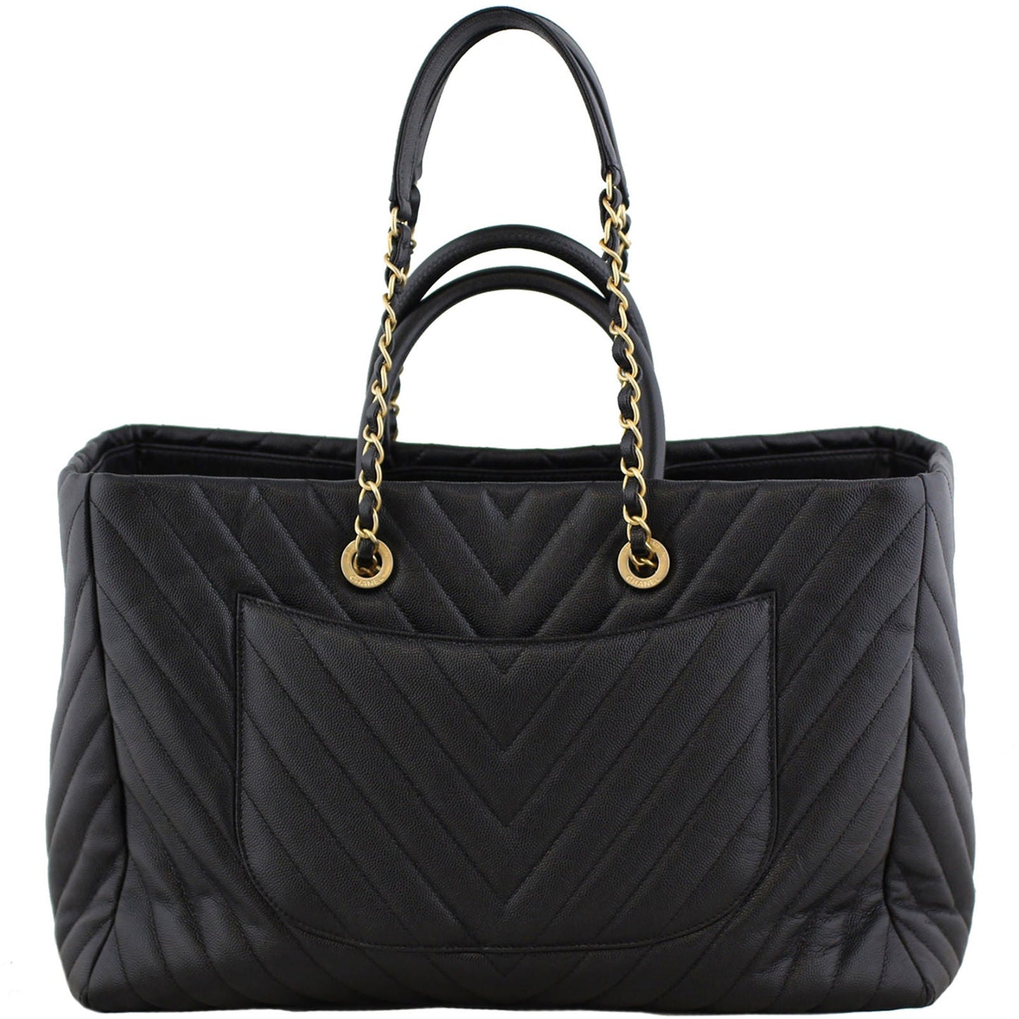 Chanel Chevron Large Shopping Bag