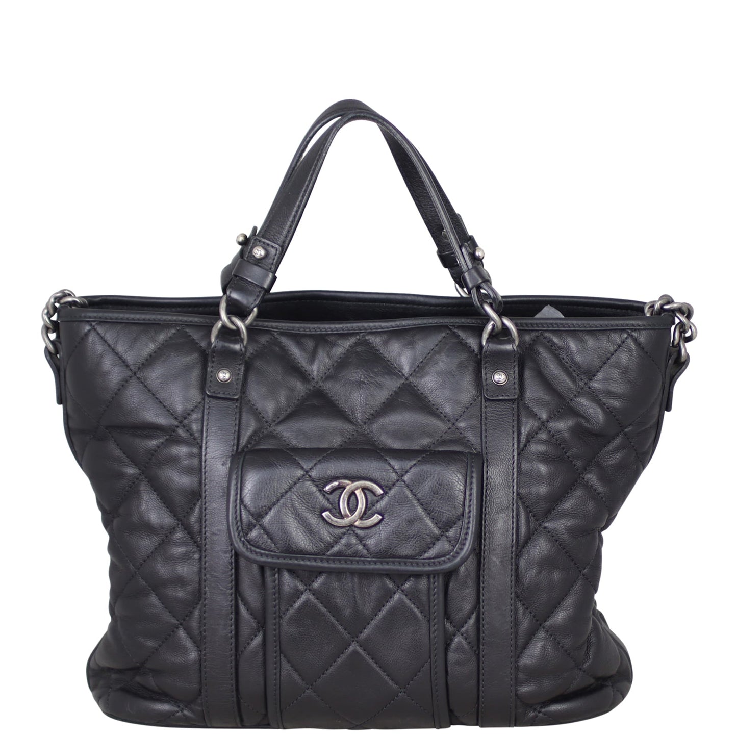 Chanel CC Two Way Shopping Tote