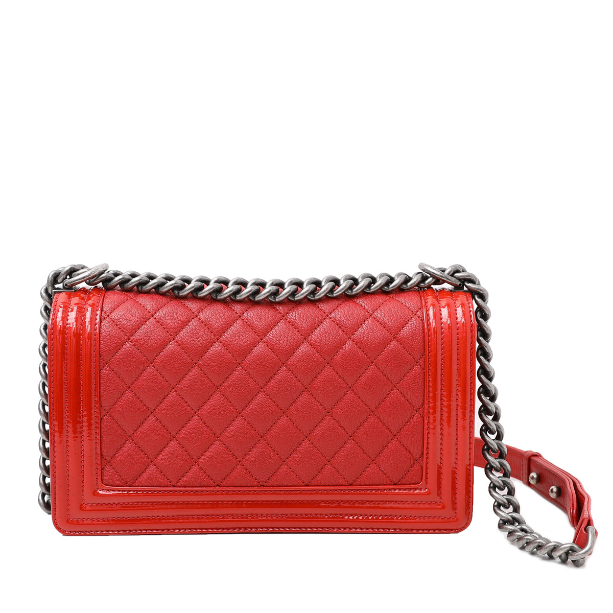 Chanel Red Le Boy Bag