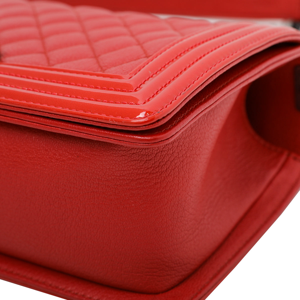 Chanel Red Le Boy Bag