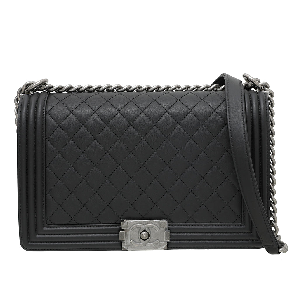 Chanel Black Le Boy New Medium Bag