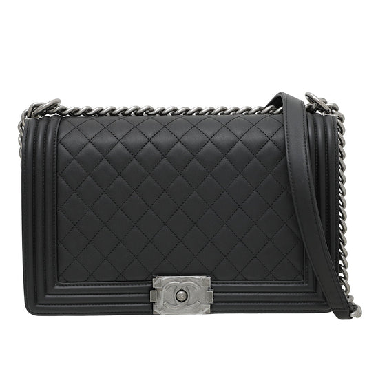 Chanel Black Le Boy New Medium Bag