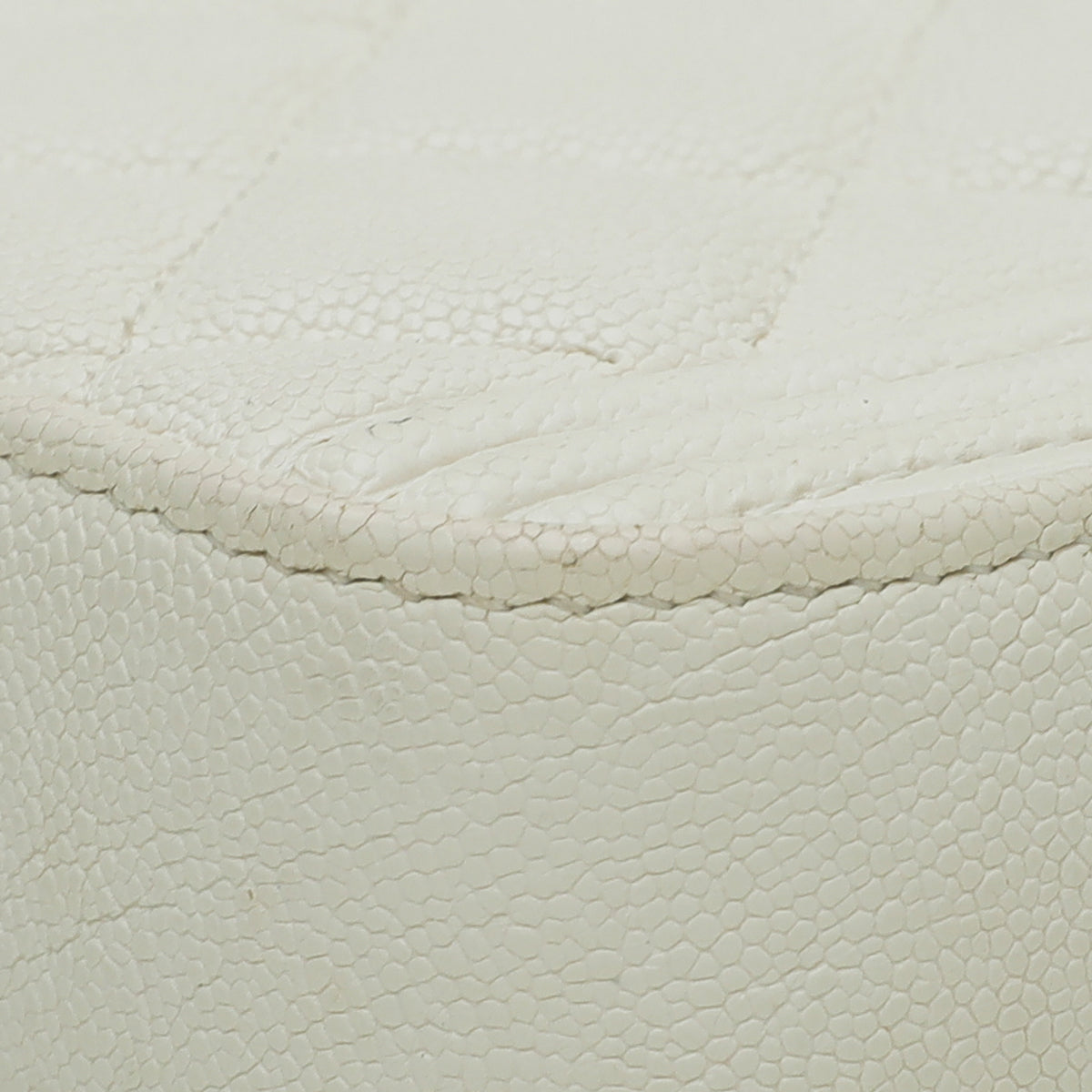 Chanel White Le Boy Double Zip Around Wallet On Chain