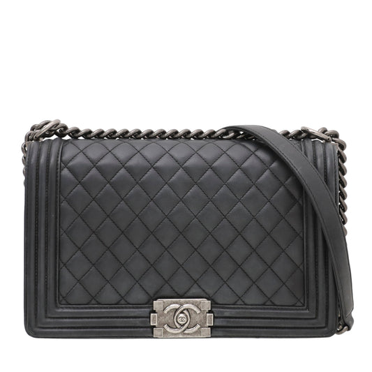 Chanel Black Le Boy Flap Bag