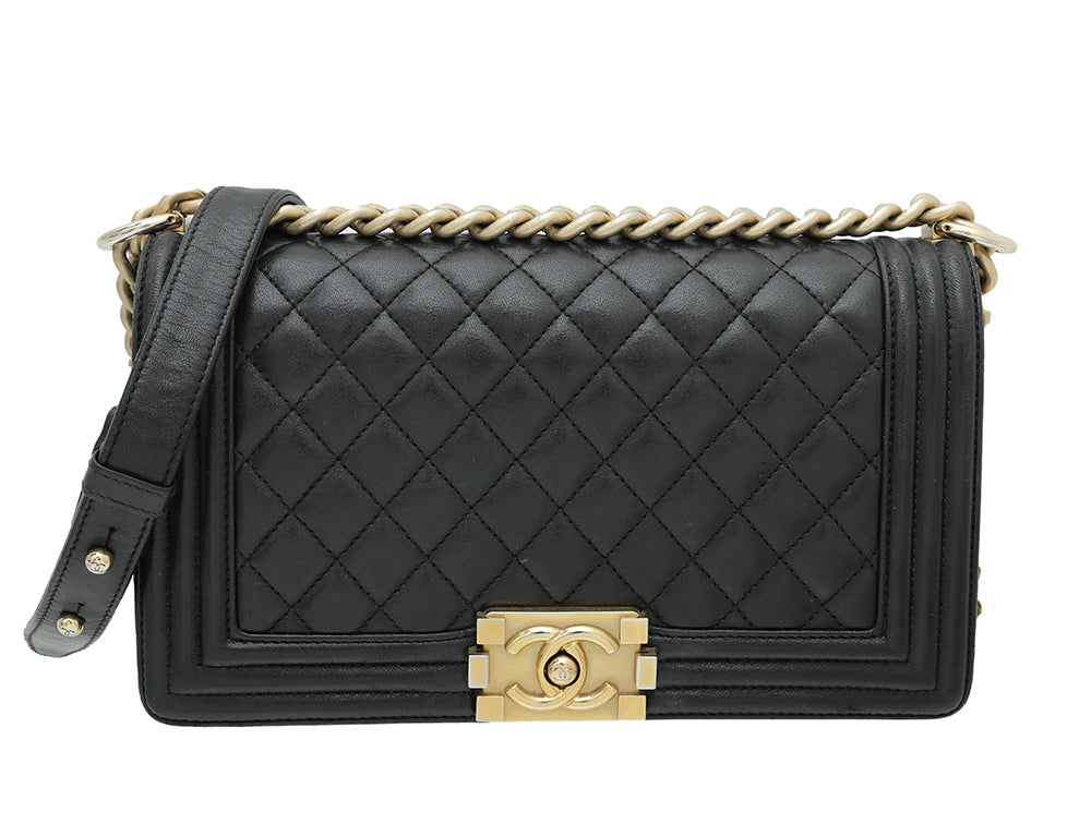 Chanel Black Le Boy Bag
