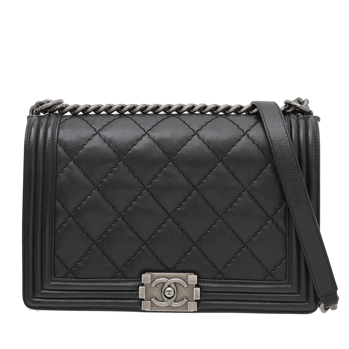 Chanel Black Le Boy New Medium Bag