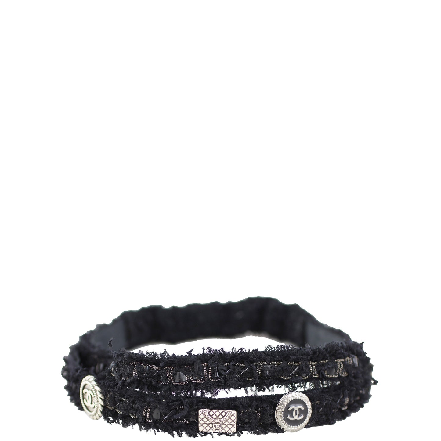 Chanel CC Lesage Embellished Headband