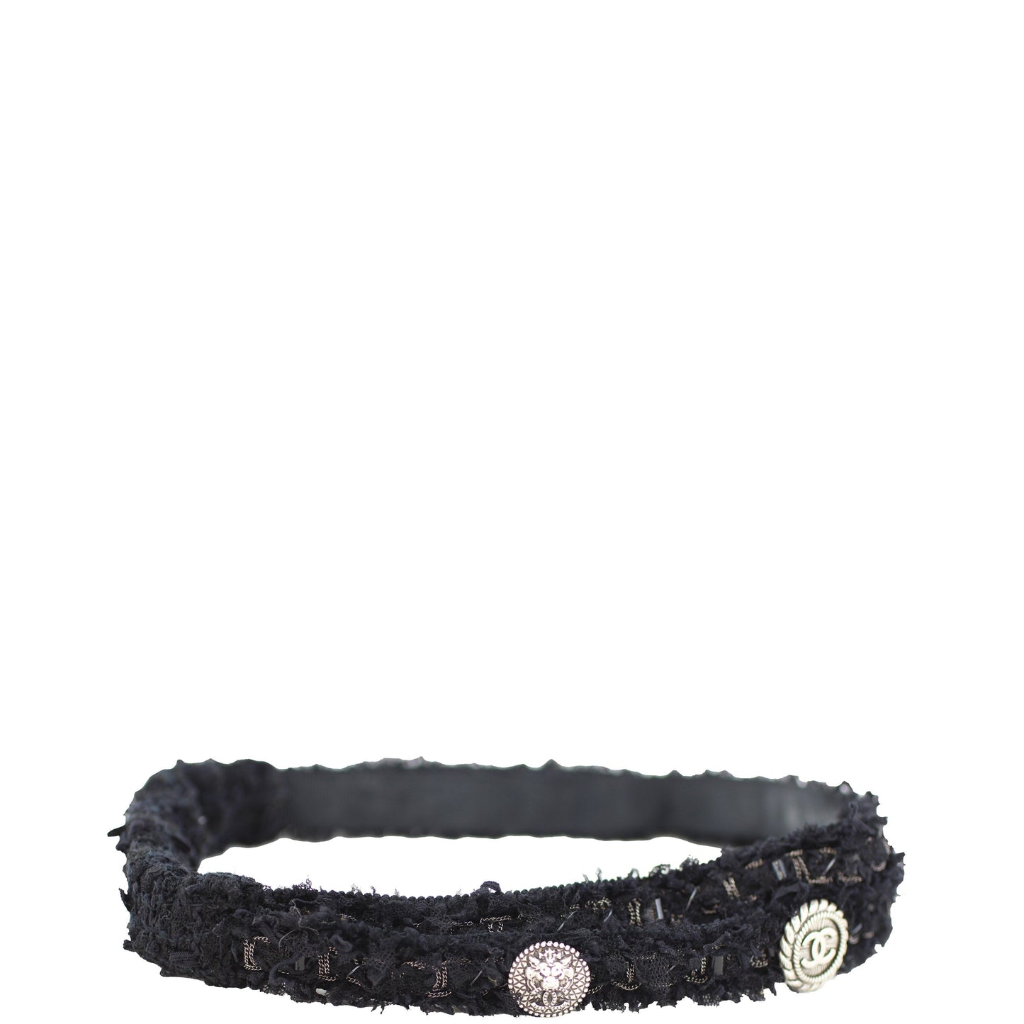 Chanel CC Lesage Embellished Headband