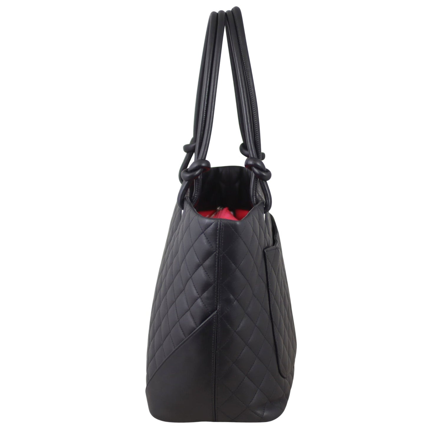 Chanel Ligne Cambon Large Tote | Black Lambskin
