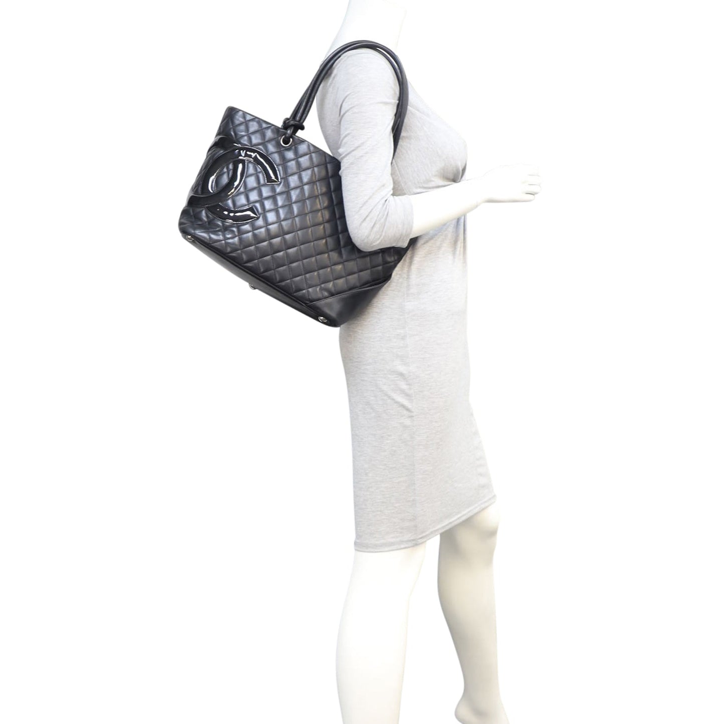 Chanel Ligne Cambon Large Tote | Silver Hardware