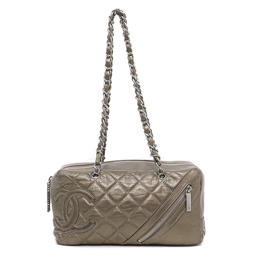 Chanel Gold Cambon Chain Bowler Bag