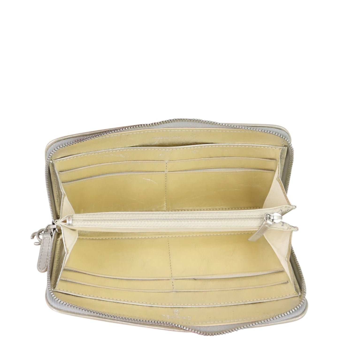 Chanel Metallic Bicolore Long Wallet