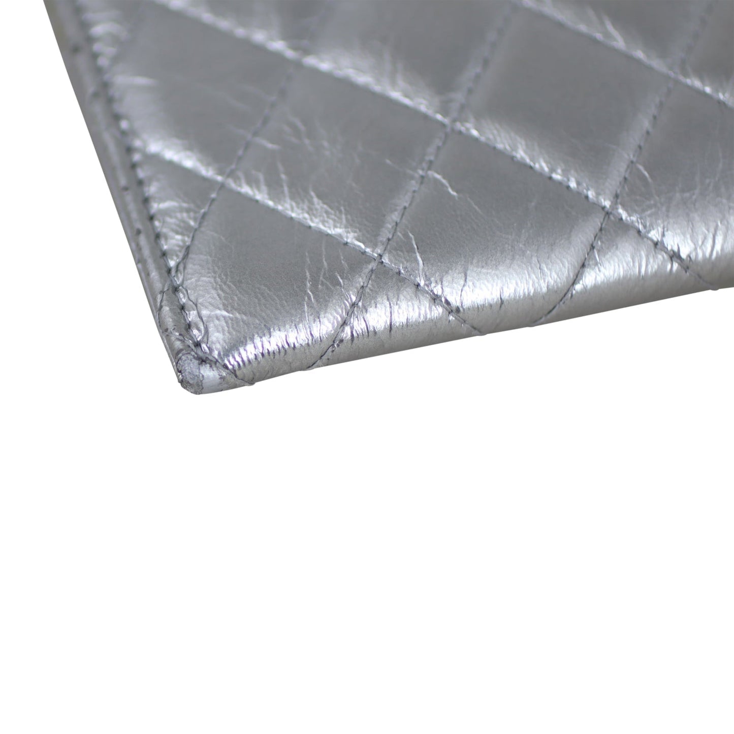 Chanel Metallic Small Zip Pouch