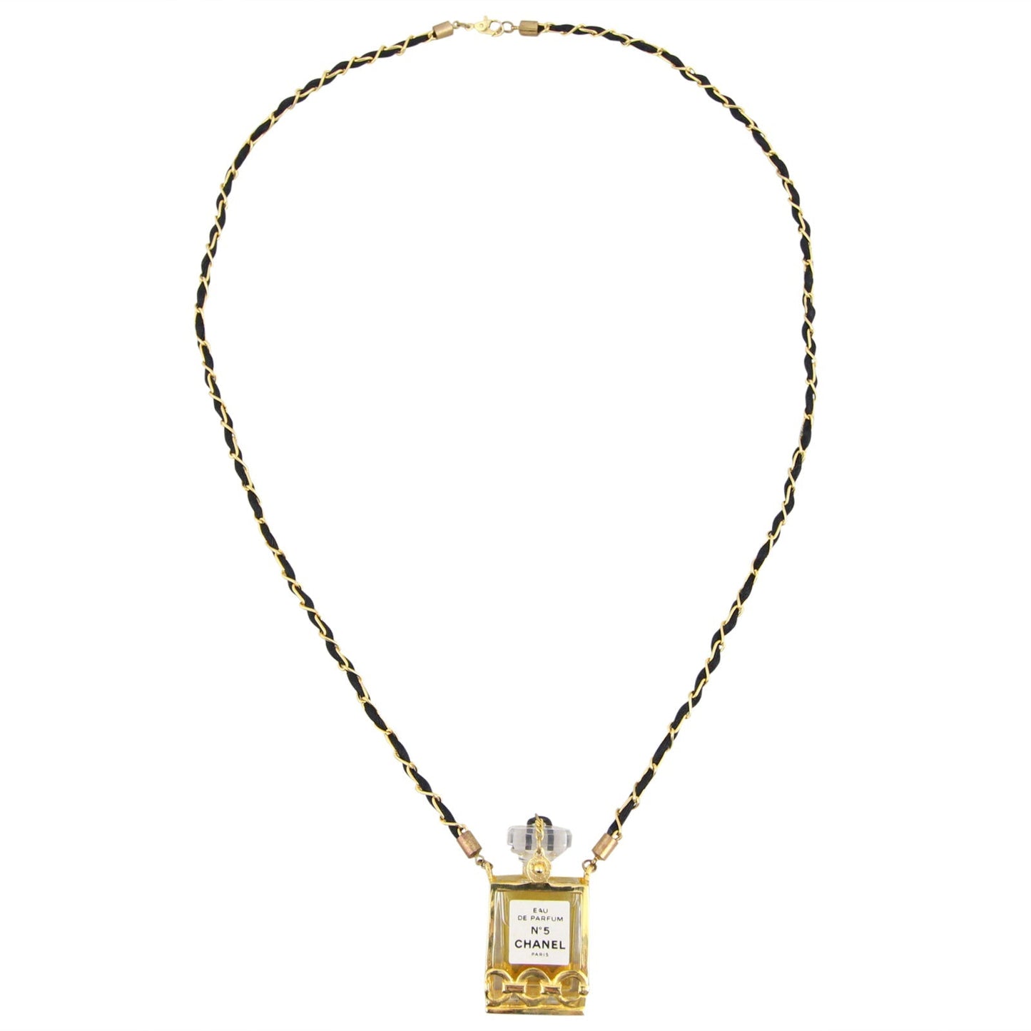 Chanel   No.5 Perfume Bottle Necklace