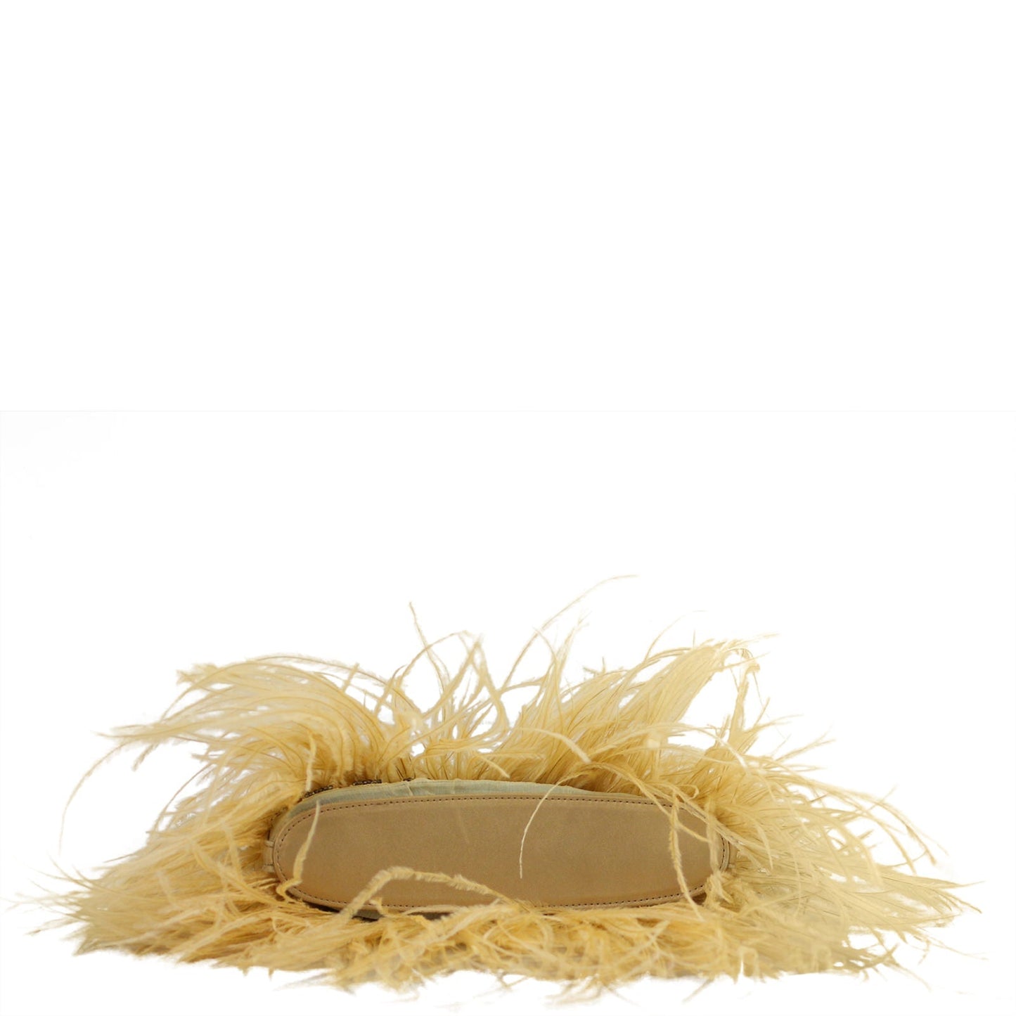 Chanel   Ostrich Feather Evening Bag