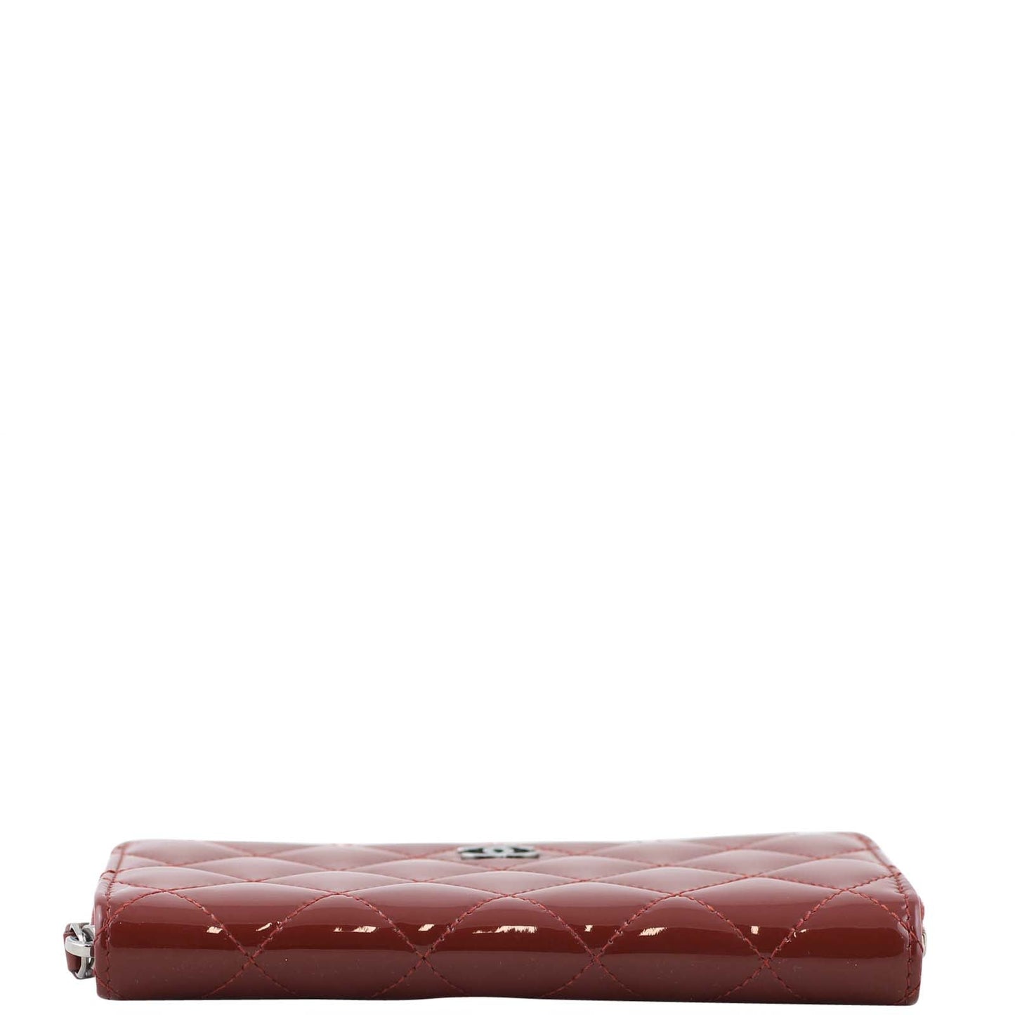 Chanel Patent Zipped Small Wallet