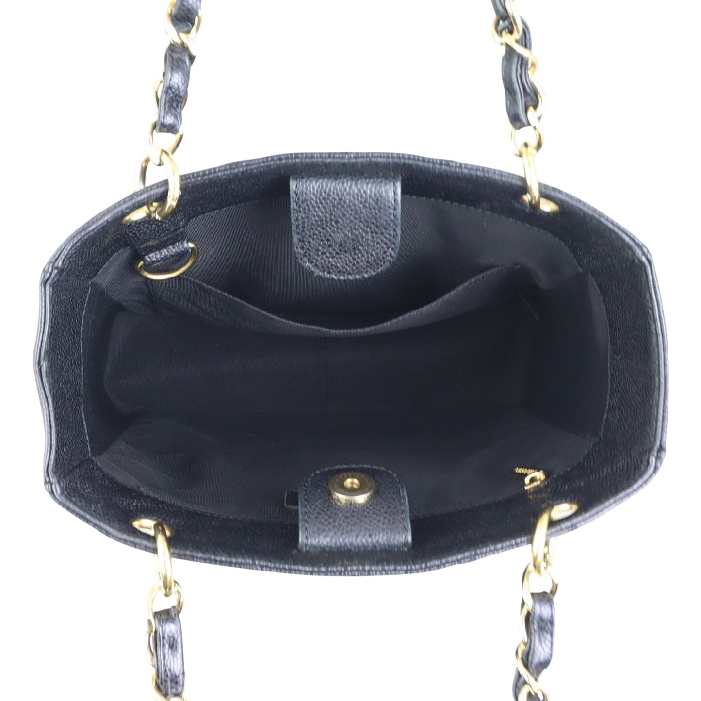 Chanel Petite Shopping Tote | Gold Hardware