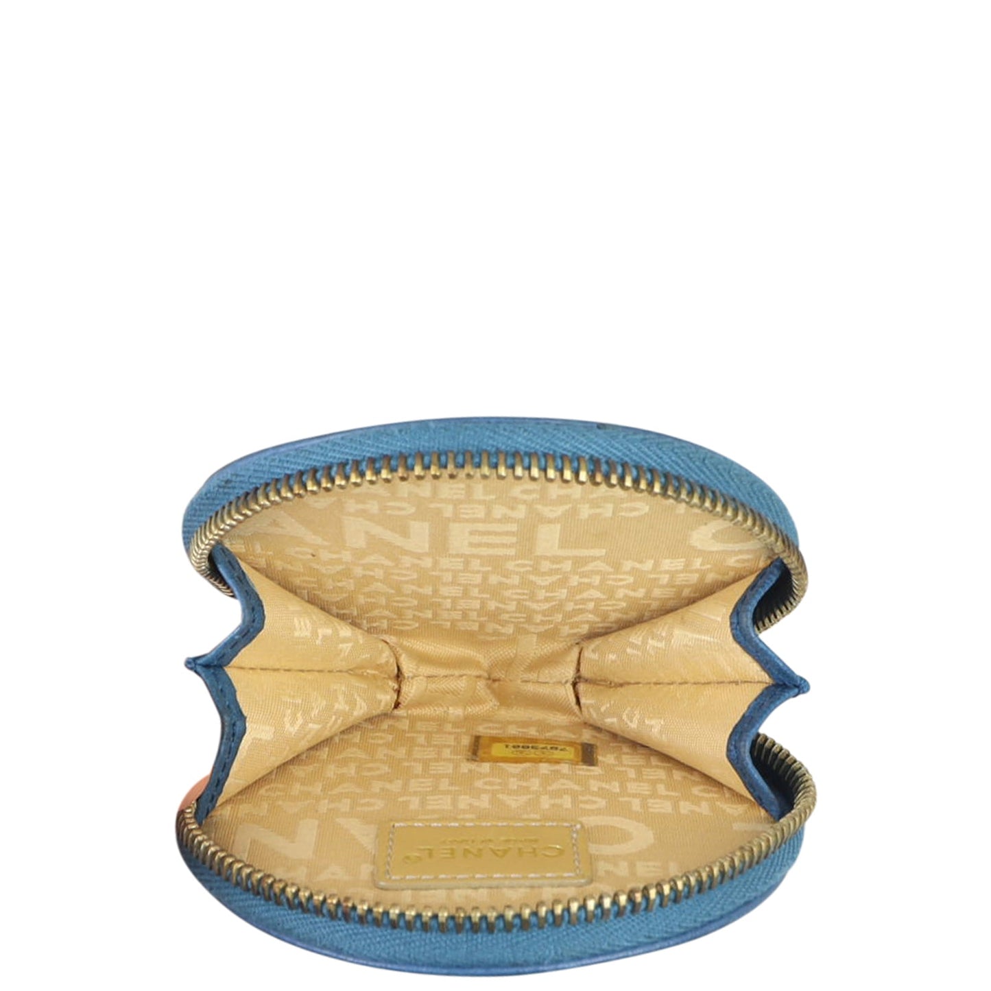 Chanel Round Camellia Coin Purse