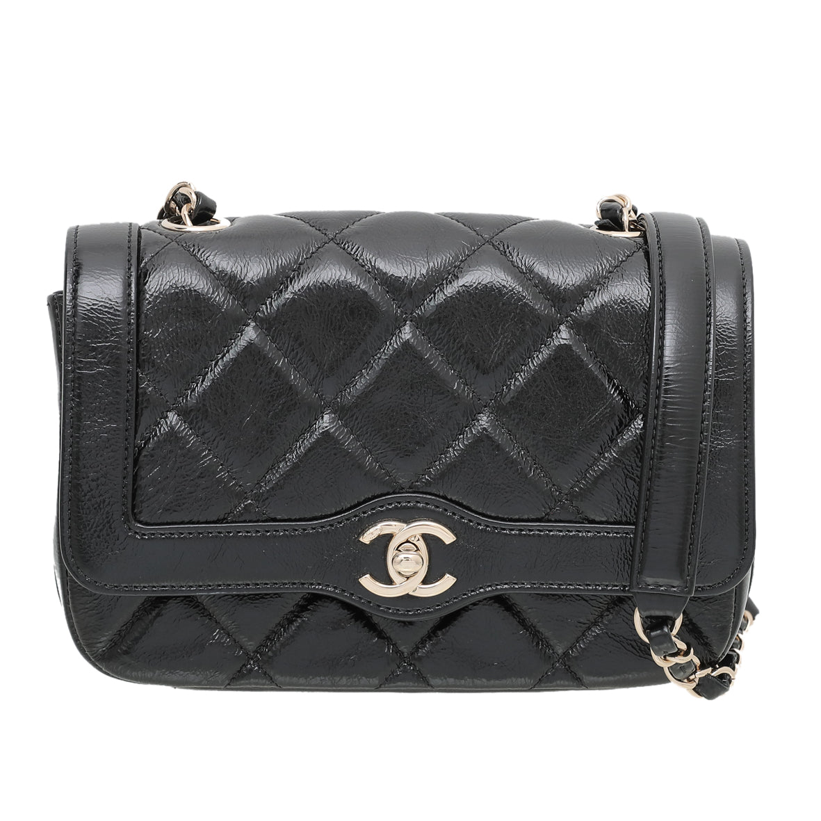 Chanel Black Seasonal Bordered Flap Bag