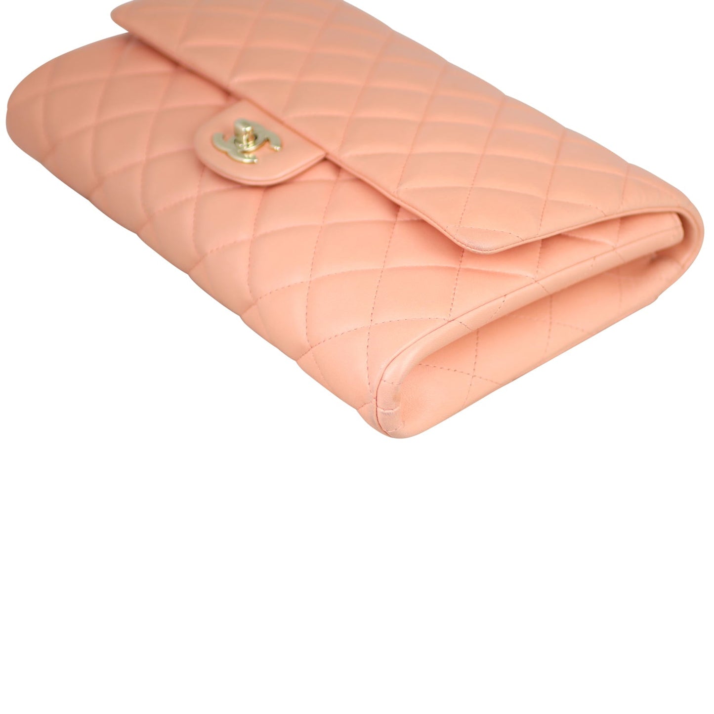 Chanel Single Flap Clutch with Chain