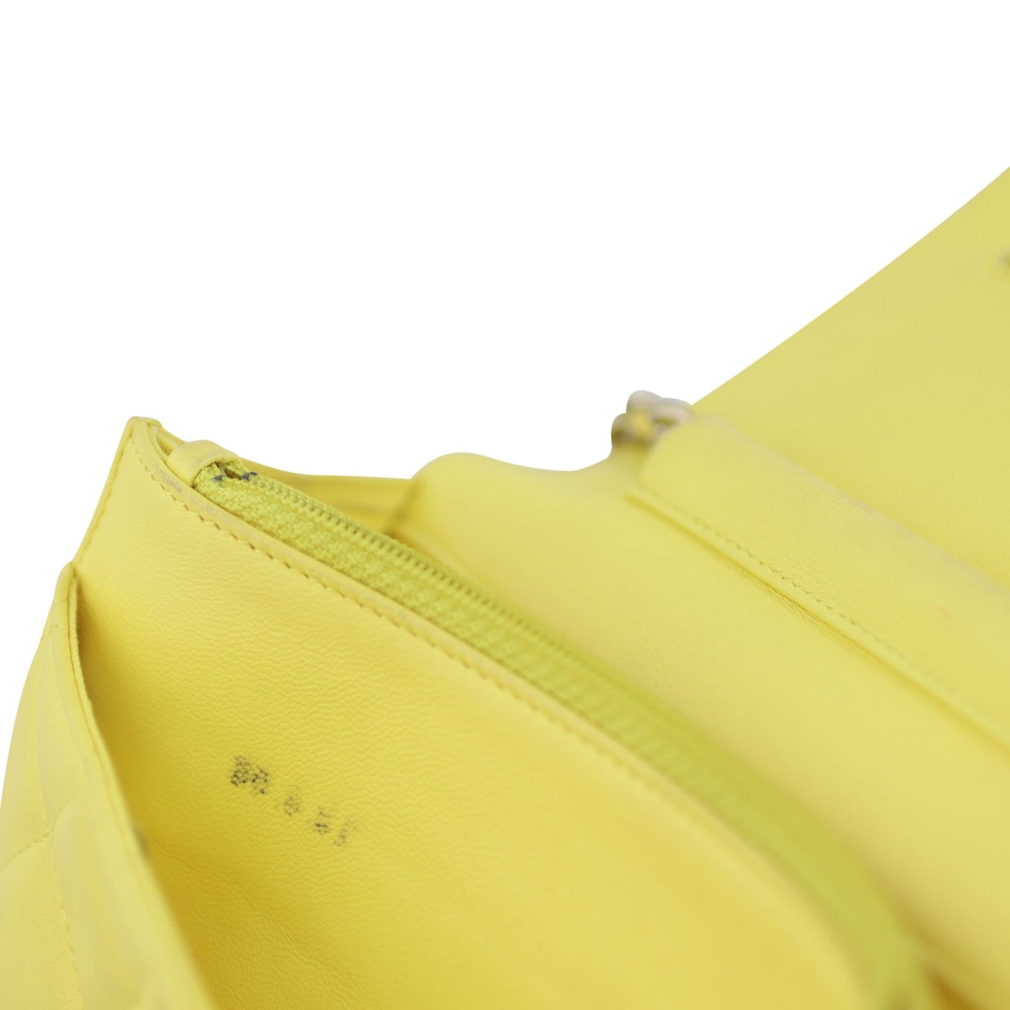 Chanel Classic Wallet on Chain |  Pineapple Yellow