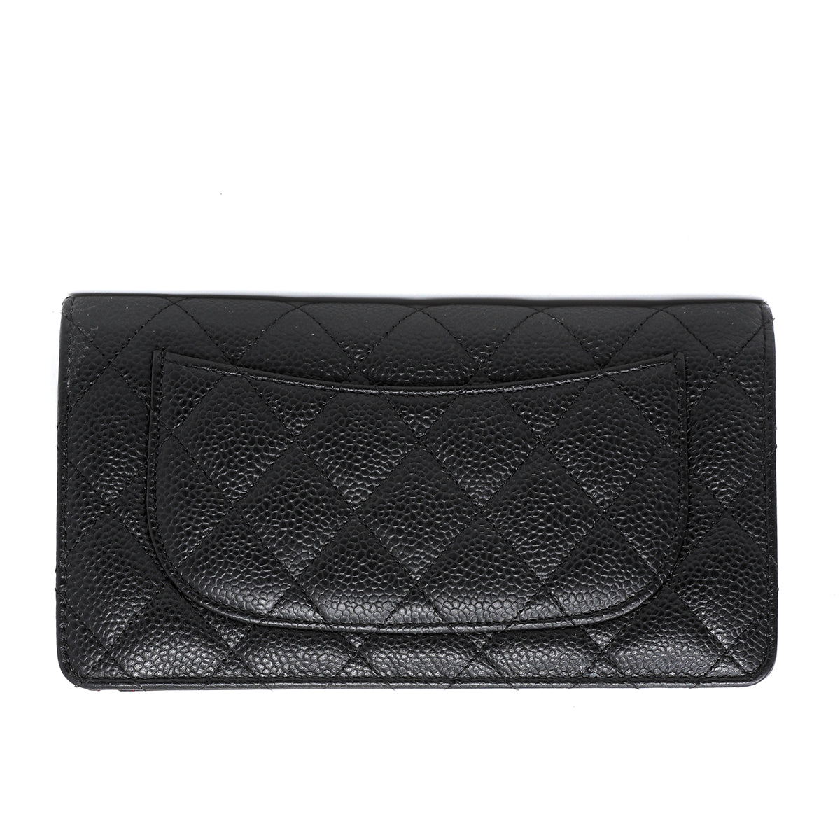 Chanel Black Yen Bifold Long Wallet