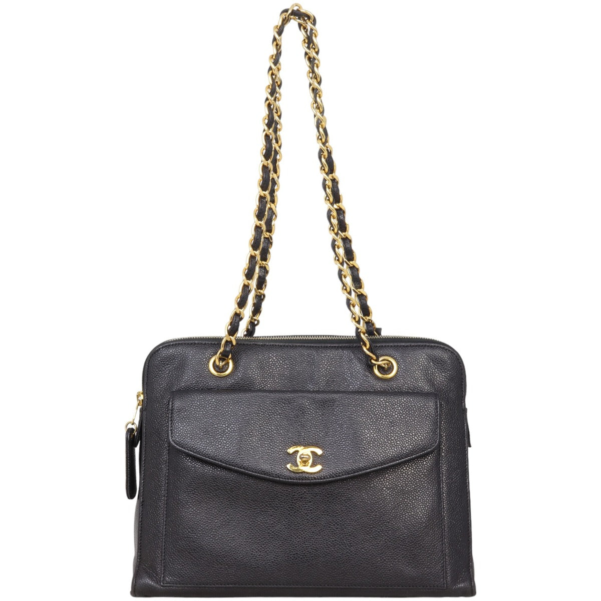 Chanel   Pocket Zip Tote