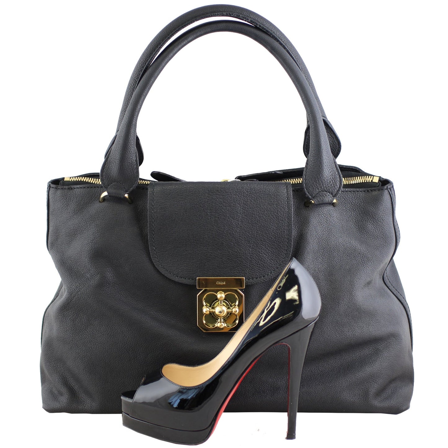 Chloe Elsie Large Shopping Bag