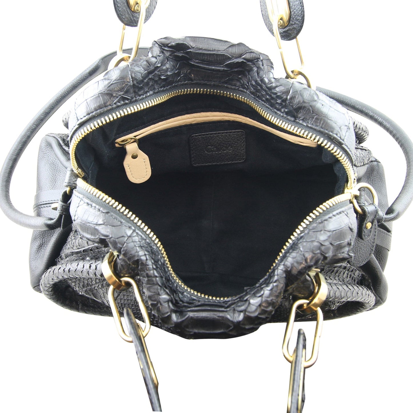 Chloé Paraty Python Medium Bag