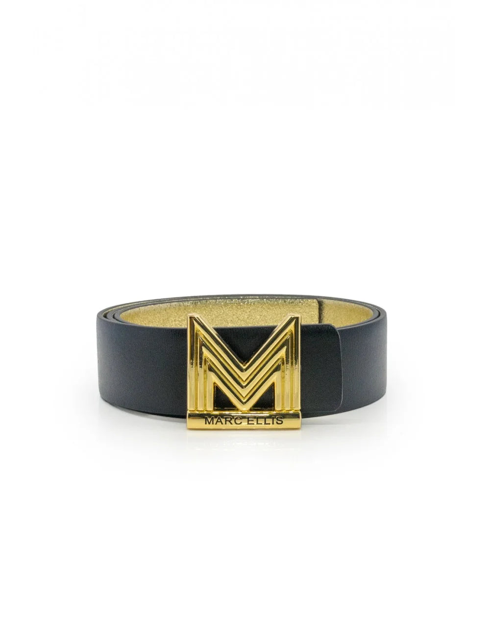 MARC ELLIS CINTURA DONNA REVERSIBILE -136 BX (NERO/GOLD)