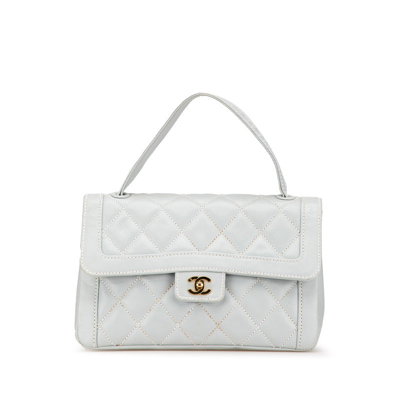 Chanel Matelasse Wild Stitch Lambskin Handbag