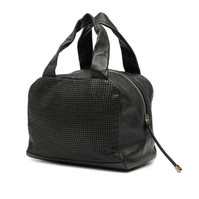 Chanel Coco Mark Caviar Skin Handbag