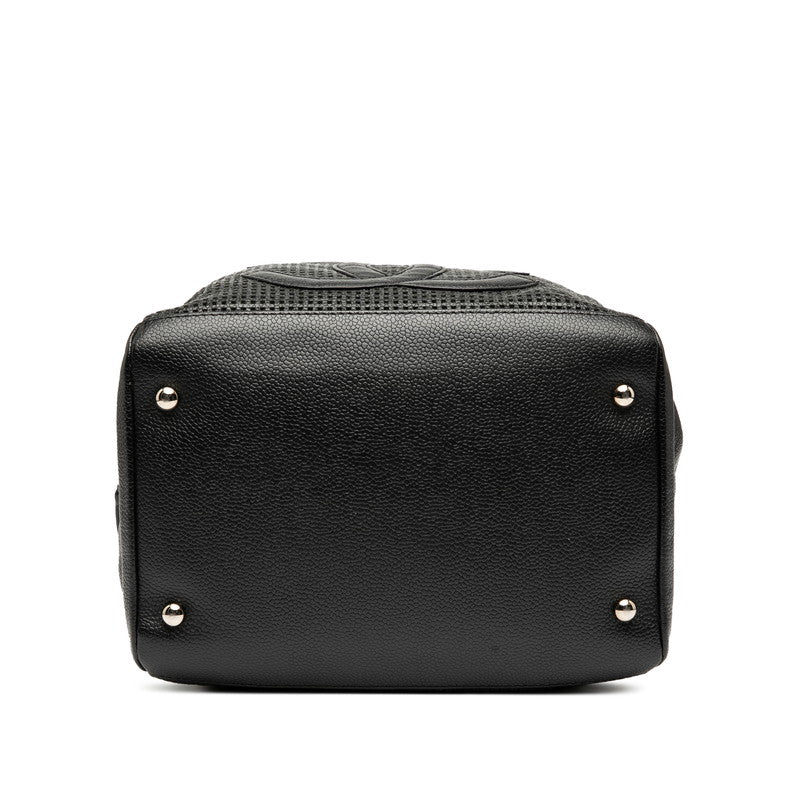 Chanel Coco Mark Caviar Skin Handbag
