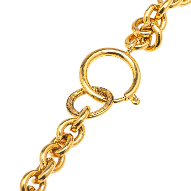 Chanel Coco Mark Matelasse Necklace