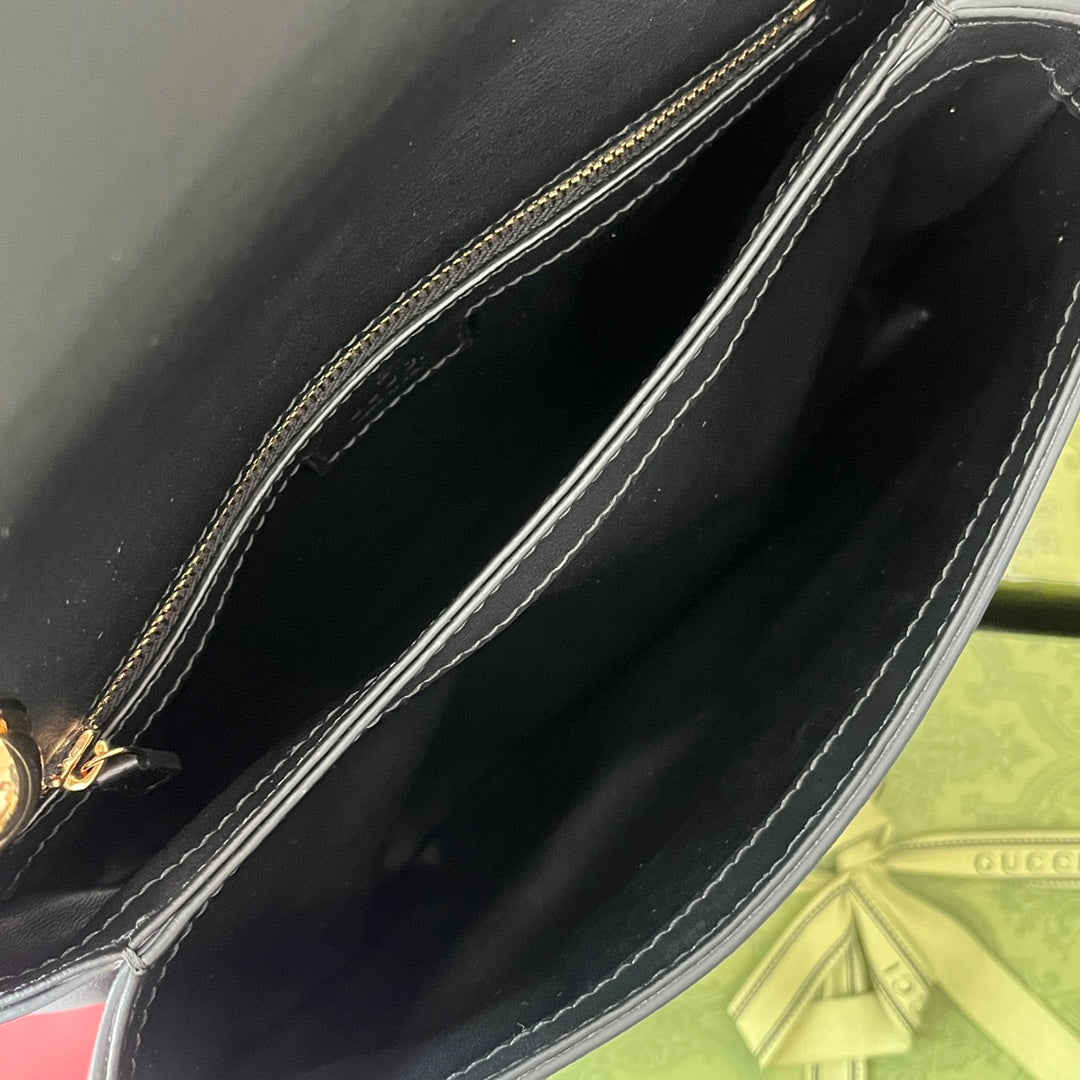 gg Blondie Mini Bag Black For Women, Women’s Bags 11in/29cm gg