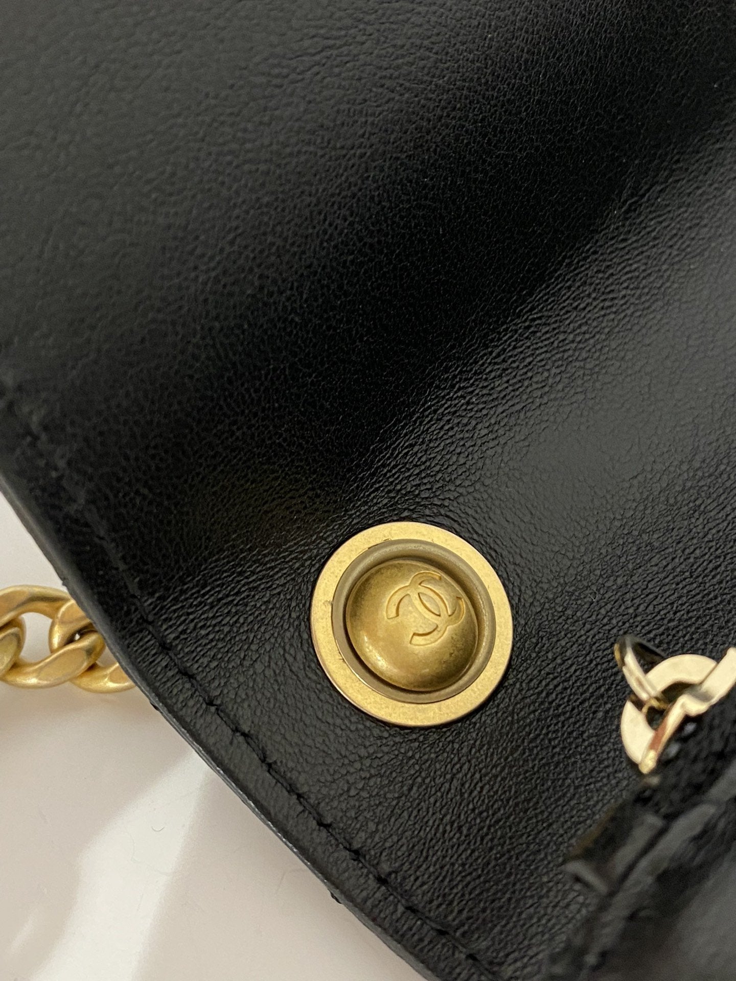 CHLWallet With Strap Black For Women, Women’s Bags 6.7in/17cm