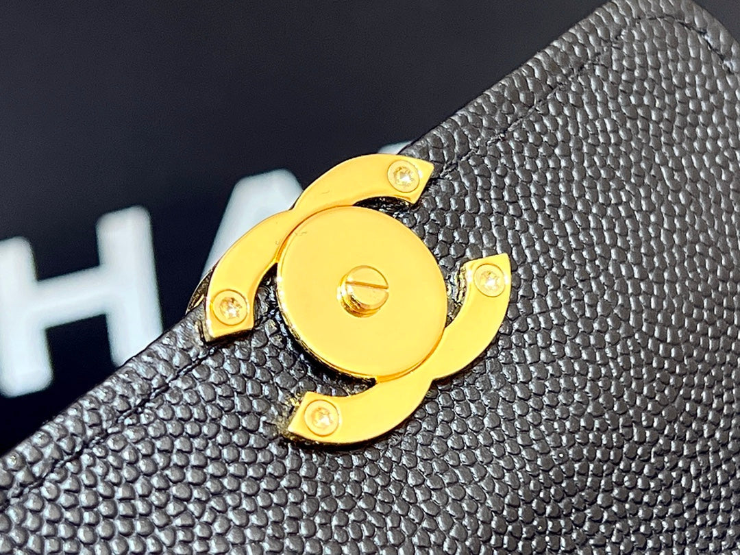 CHLSmall Coin Pocket WOC Shoulder Bag Black For Women Bags 7.9in/20cm
