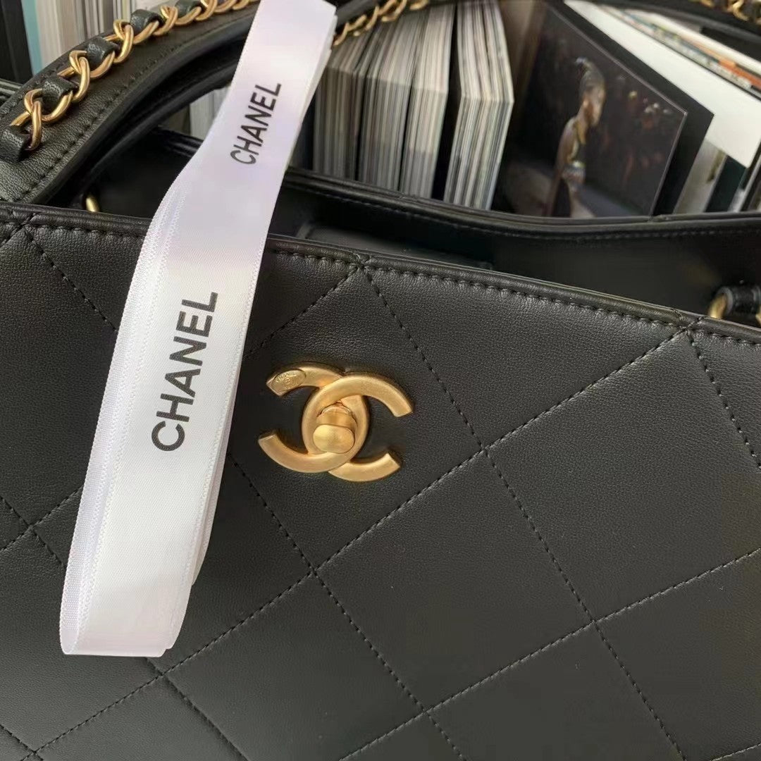 CHLShopping Bag Black For Women Bags 14.4in/37cm AS3508 B08867 94305