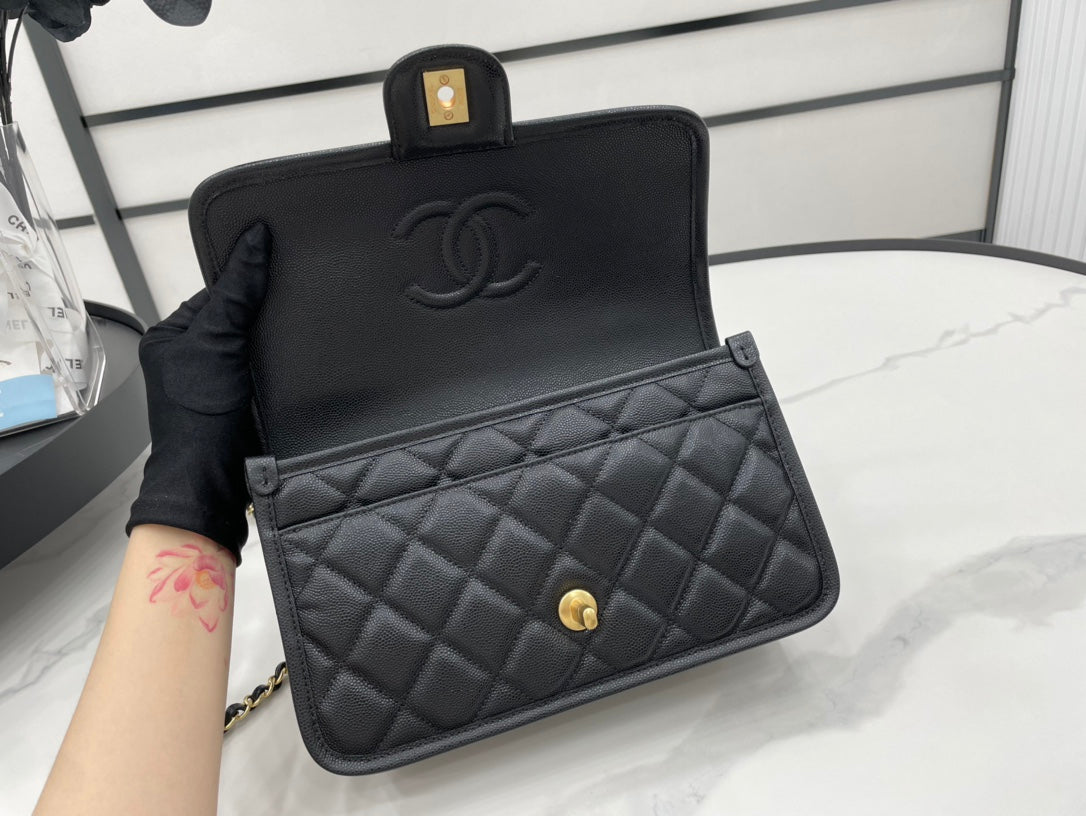 CHL AS3653 22K Bag Black For Women Bags 9.8in/25cm
