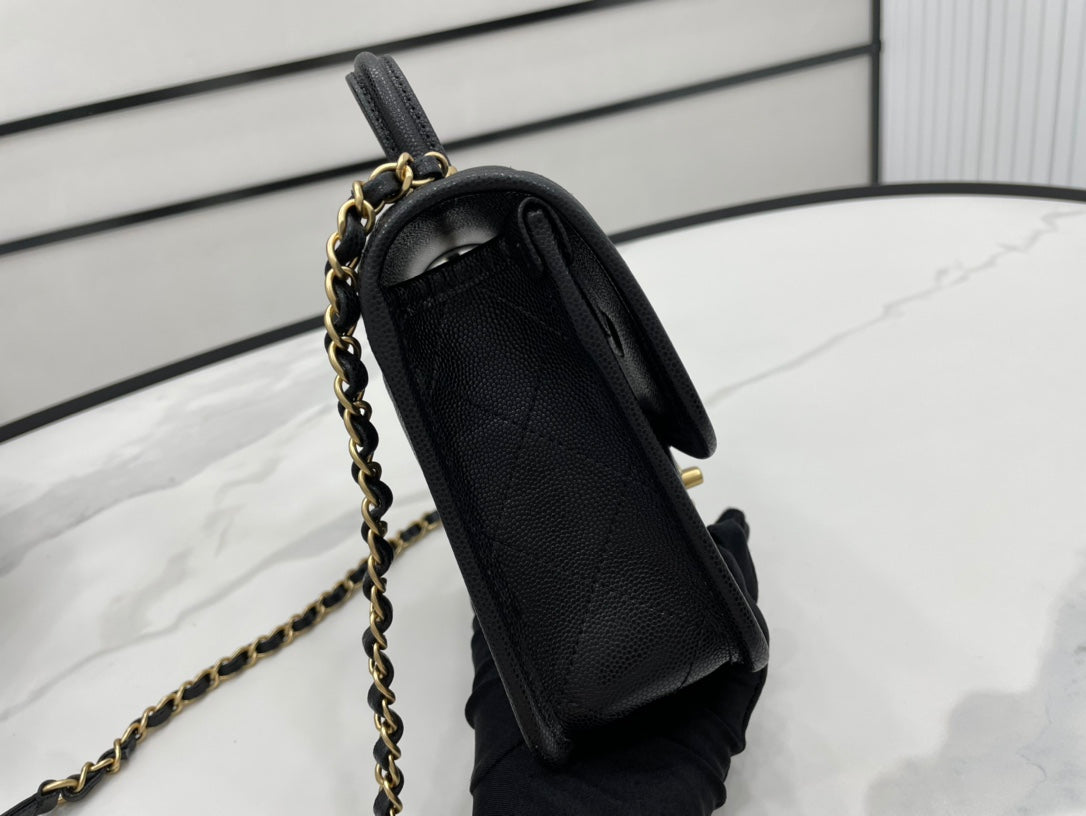 CHL 22K Top Qualityap Bag Black For Women Bags 8.1in/20.5cm